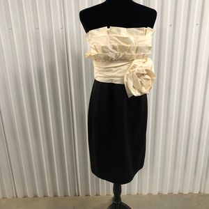 Max & Cleo Strapless Cocktail Dress. Preowned